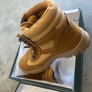DRKA 6" Steel Toe Work Boots for Men,Water Resistant Military Tactical Boots